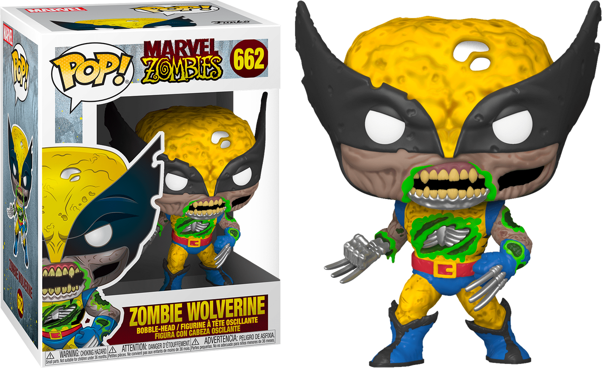 Funko Pop! Marvel Zombies - Wolverine Zombie #662 - The Amazing Collectables