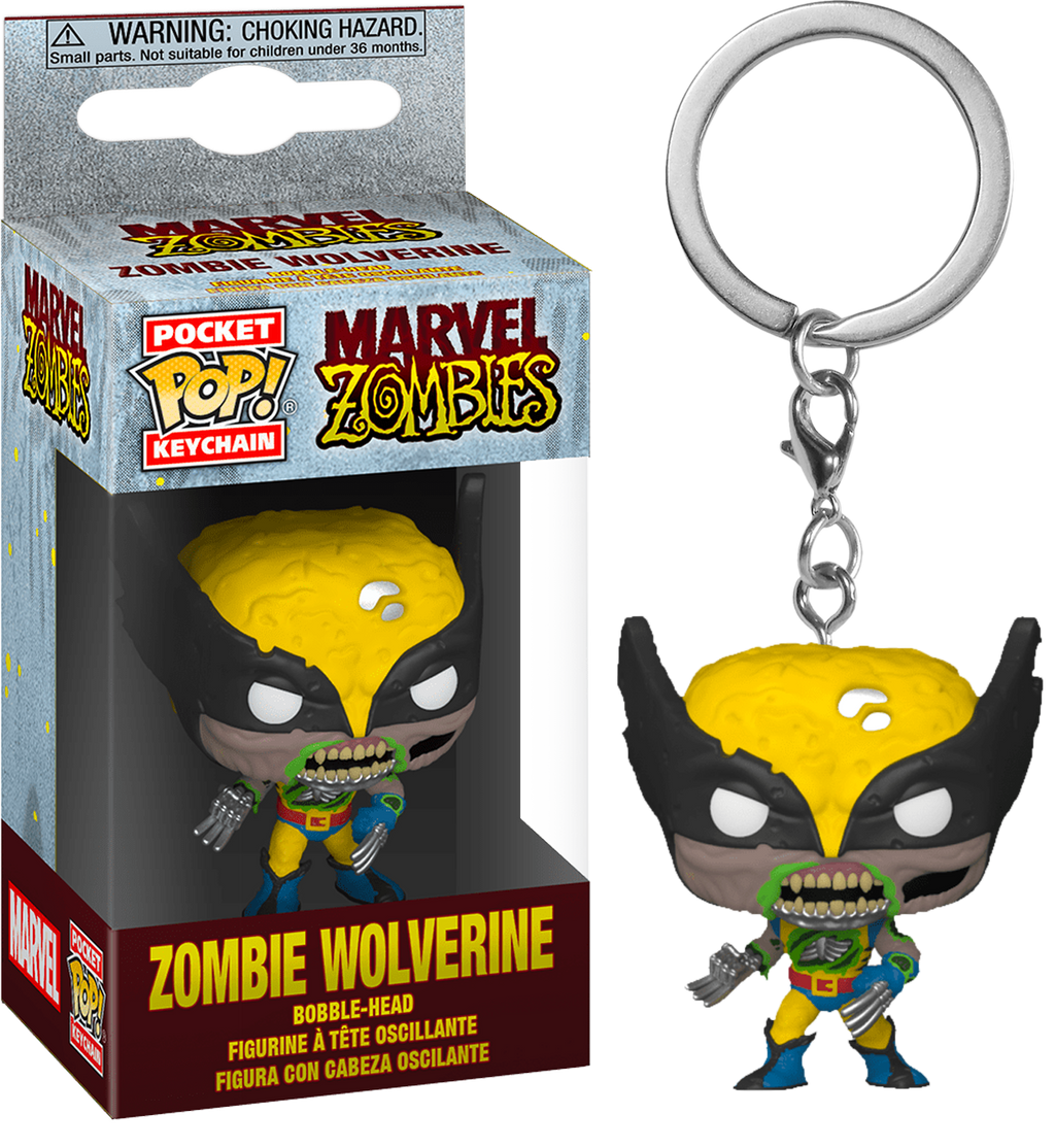 Funko Pocket Pop! Keychain - Marvel Zombies - Wolverine Zombie