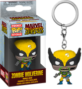 Funko Pocket Pop! Keychain - Marvel Zombies - Wolverine Zombie - The Amazing Collectables