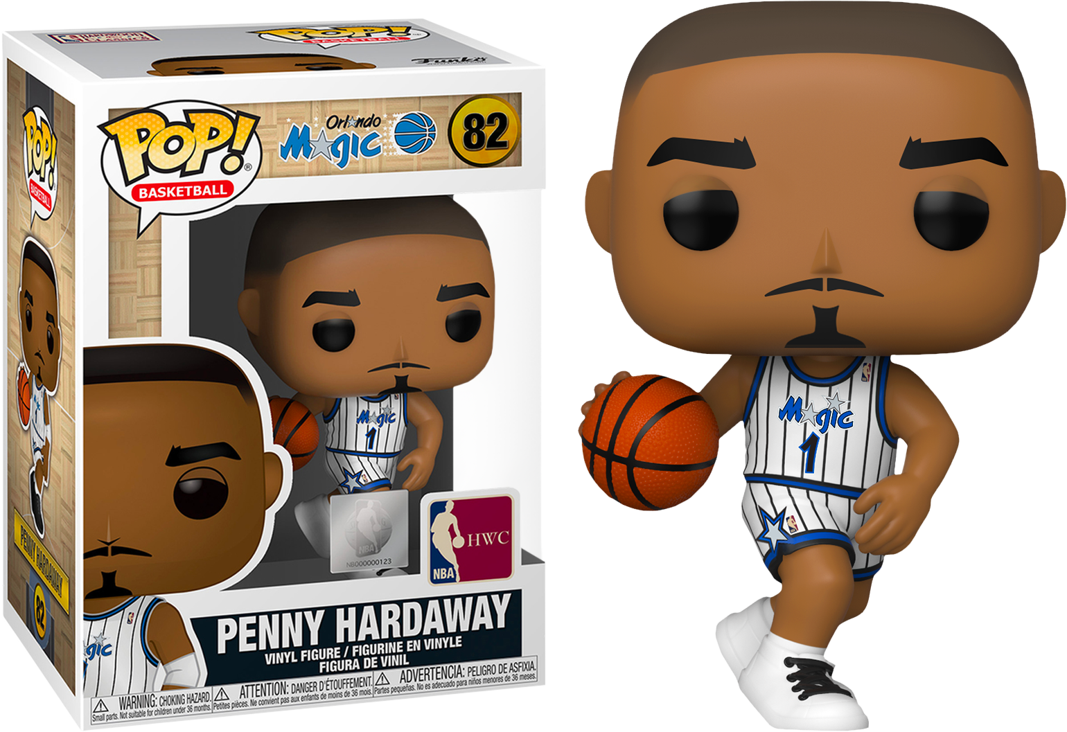 Funko Pop! NBA Basketball - Penny Hardaway Orlando Magic #82