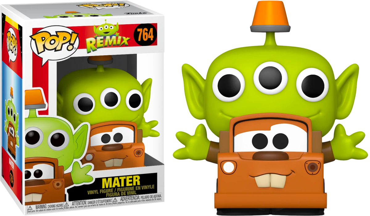 Funko Pop! Pixar - Alien Remix Mater #764 - The Amazing Collectables