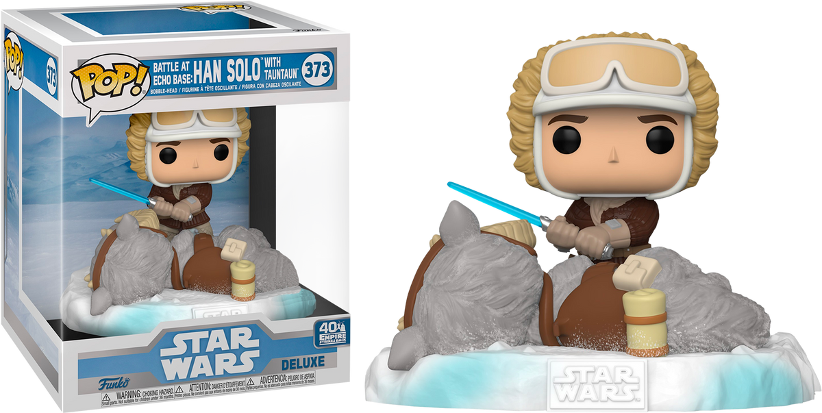 Funko Pop! Star Wars - Han Solo with TaunTaun Deluxe #373 - The Amazing Collectables