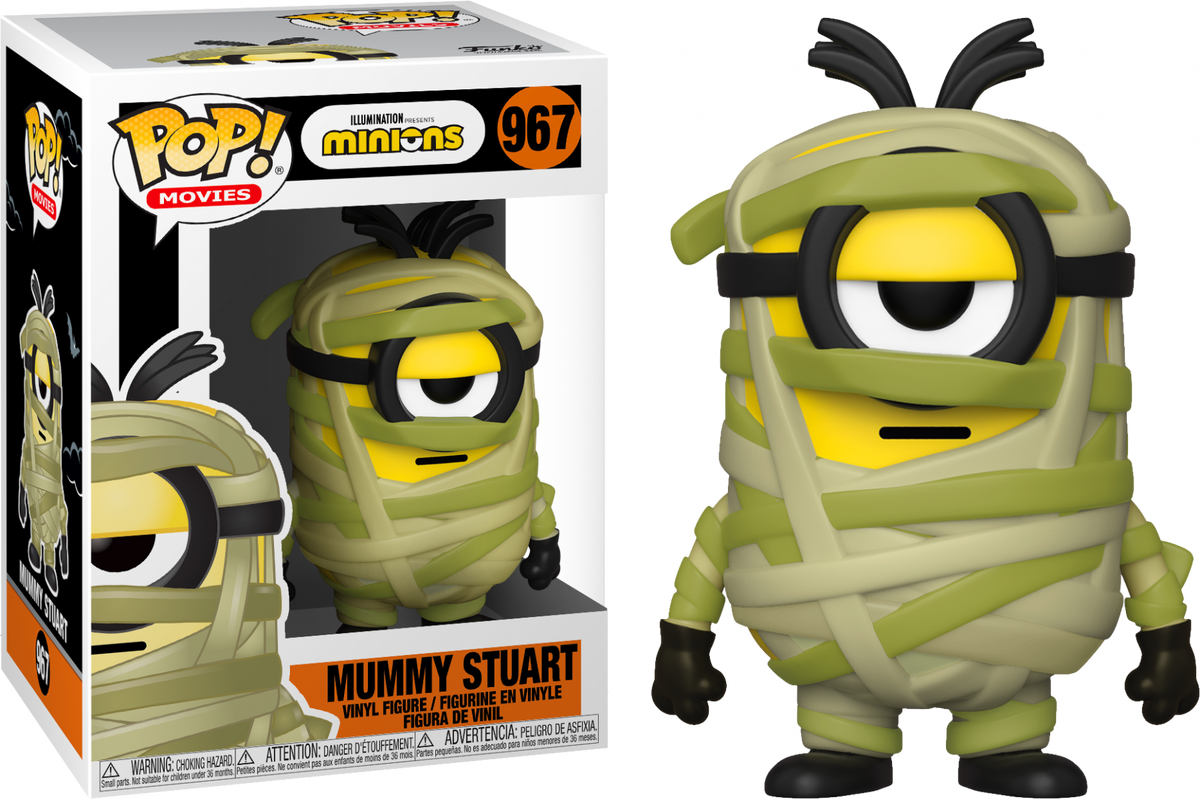Funko Pop! Minions Universal Monsters - Mummy Stuart #967 - The Amazing Collectables