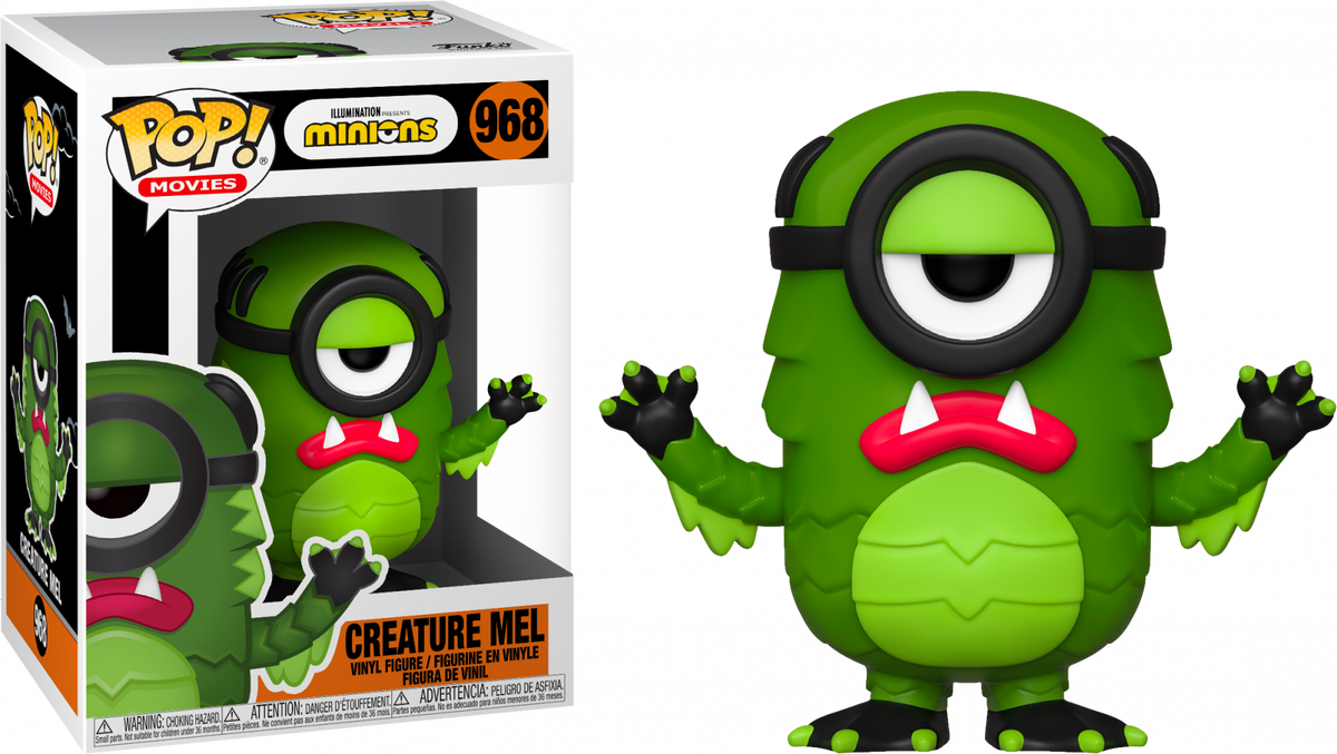 Funko Pop! Minions Universal Monsters - Creature Mel #968 - The Amazing Collectables