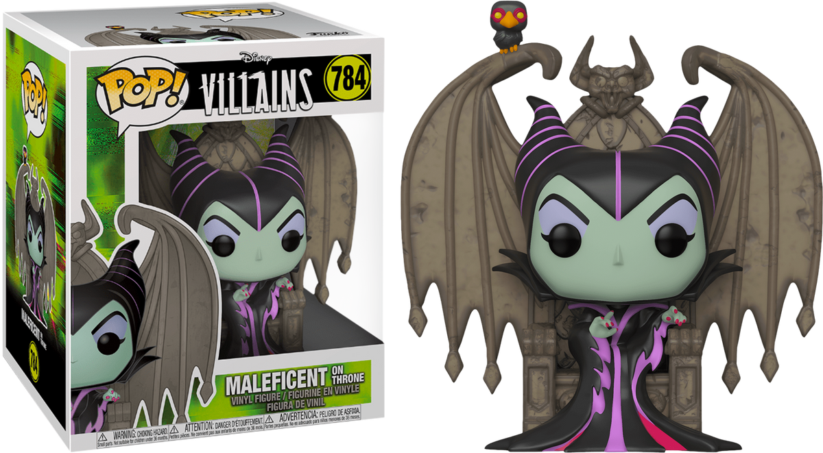Funko Pop! Sleeping Beauty - Maleficent on Throne Deluxe #784 - The Amazing Collectables