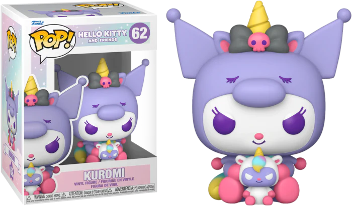 Funko Pop! Hello Kitty and Friends - Kuromi Unicorn Party #62