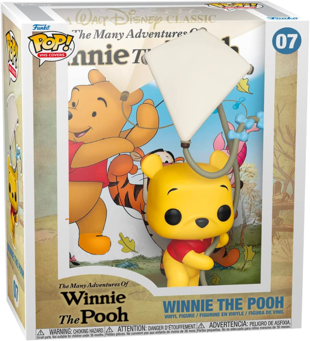 Funko Pop! VHS Covers - The Many Adventures of Winnie the Pooh - Pooh with Kite #07 - Real Pop Mania