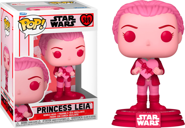 Funko POP! スター・ウォーズ プリンセス・レイア 589 Funko Pop! Star Wars - Princess Leia Valentine's Day #589