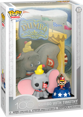 Funko Pop! Movie Posters - Dumbo (1941) - Dumbo with Timothy Disney 100th #13