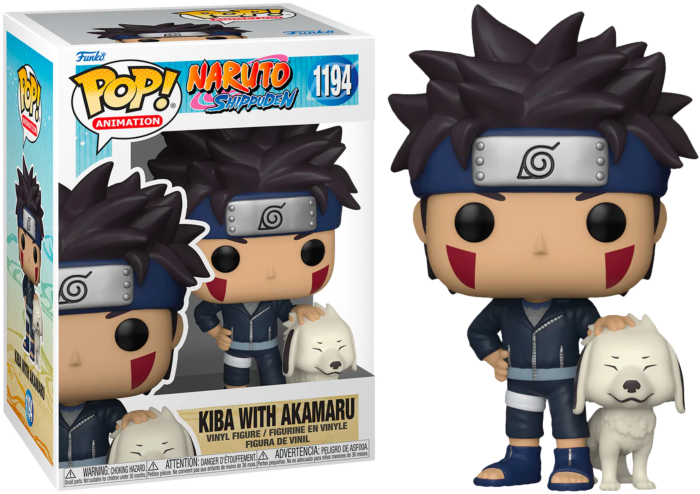 Funko Pop! Naruto: Shippuden - Kiba with Akamaru #1194 - Real Pop Mania