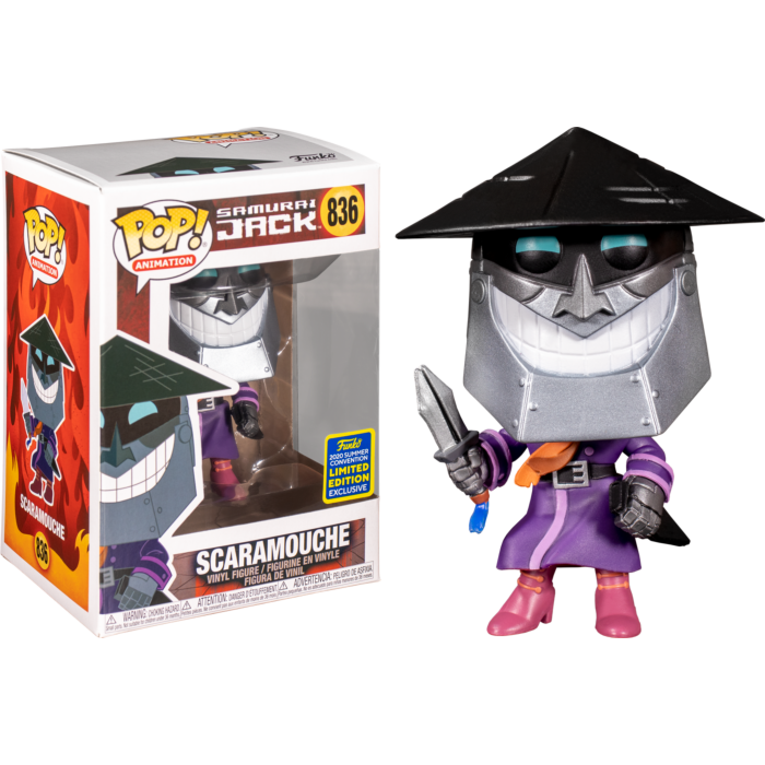 Funko Pop! Samurai Jack - Scaramouche #836 (2020 Summer Convention Exclusive) - The Amazing Collectables