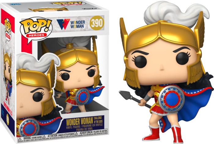 Funko Pop! Wonder Woman - Wonder Woman Challenge of the Gods 80th Anniversary #390 - Real Pop Mania