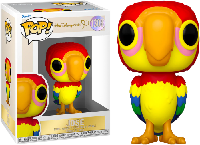 Funko Pop! Walt Disney World: 50th Anniversary - Jose #1308 - Real Pop Mania