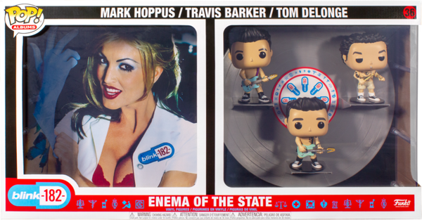 Funko Pop! Album Deluxe outlet Blink 182 Enema of the State Figures (2022 Limited Edit