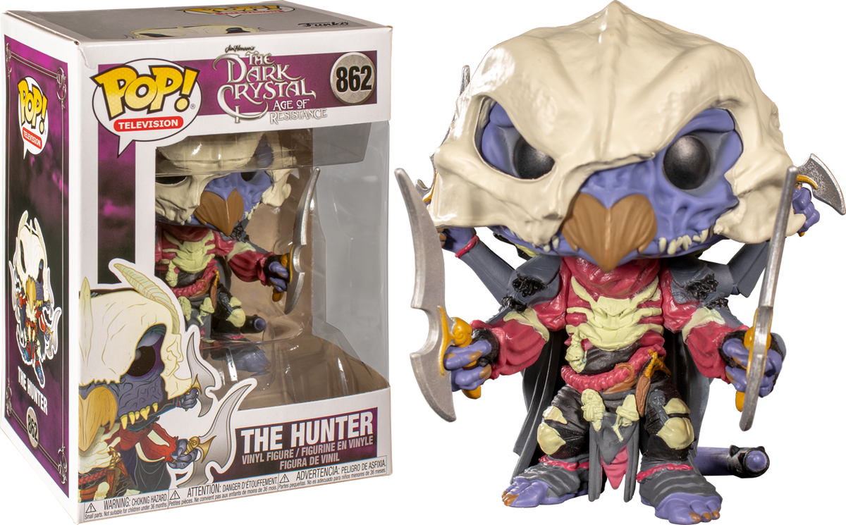 Funko Pop! The Dark Crystal: Age Of Resistance - Hunter Skeksis #862 - The Amazing Collectables