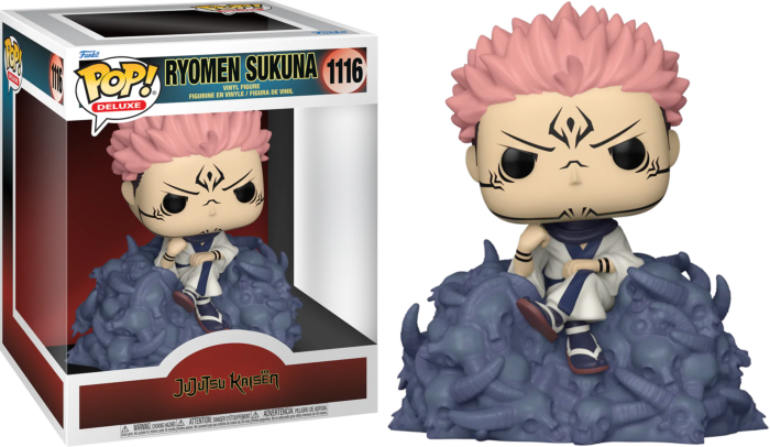 Funko Pop! Jujutsu Kaisen - Sukuna on Skulls Deluxe #1116