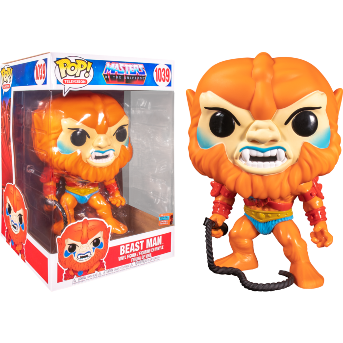 Funko Pop! Masters of the Universe - Beast Man 10" #1039 (2020 Fall Convention Exclusive) - The Amazing Collectables