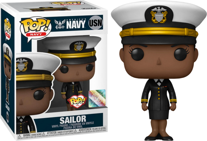 Funko Pop! America's Navy - Female Sailor #3 (Pops! with Purpose) - Real Pop Mania