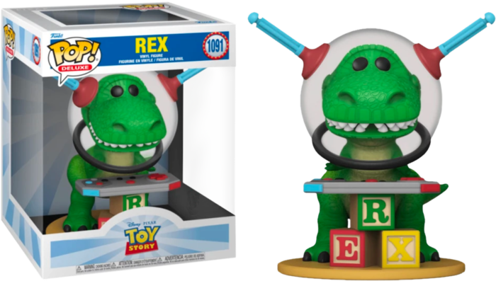 Funko Pop! Toy Story - Rex with Controller Deluxe #1091