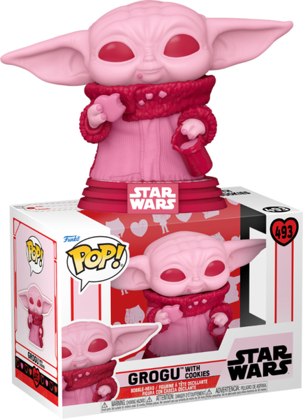 Funko Pop! Star Wars: Valentines - Luke Skywalker & Grogu (The Child, Baby  Yoda) - The Mandalorian - Figura