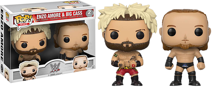 Funko Pop! WWE - Enzo Amore and Big Cass - 2-Pack - Real Pop Mania