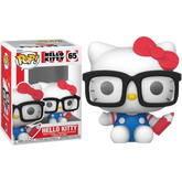 Funko Pop! Hello Kitty - Hello Kitty with Glasses Flocked #65