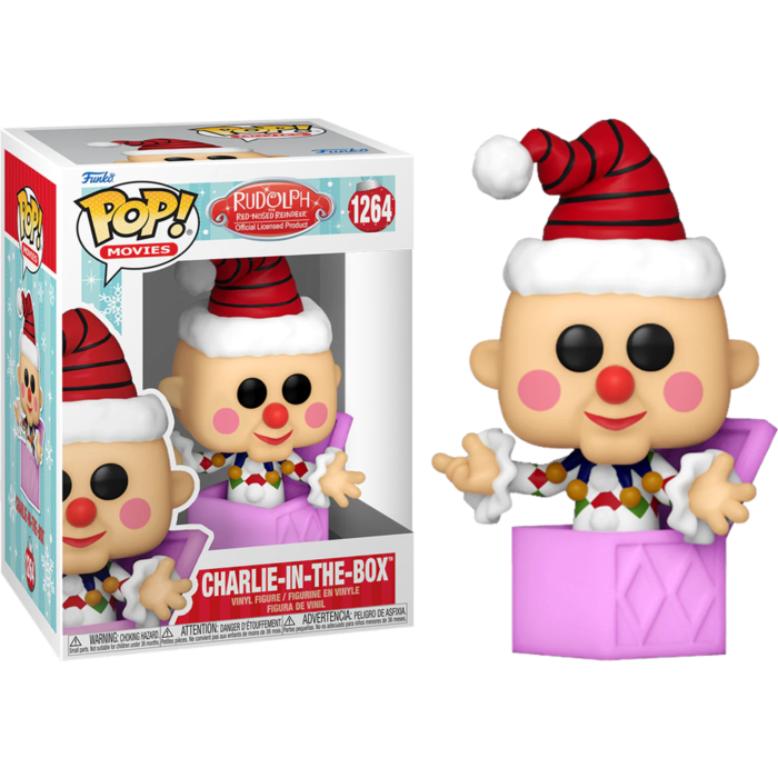 Funko Pop! Rudolph the Red-Nosed Reindeer - Charlie-in-the-Box #1364