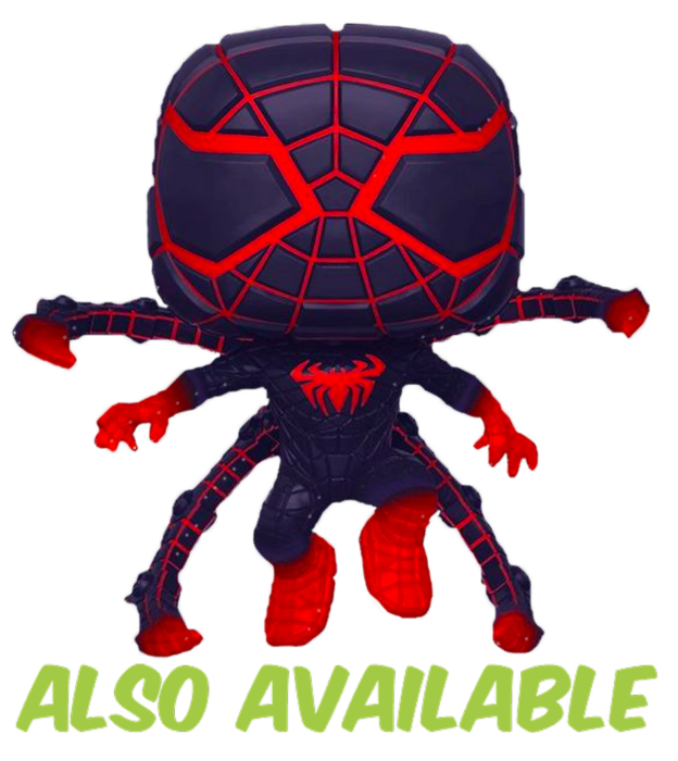 Funko Pop! Marvel's Spider-Man: Miles Morales - Miles Morales in Programmable Matter Suit Glow in the Dark #775