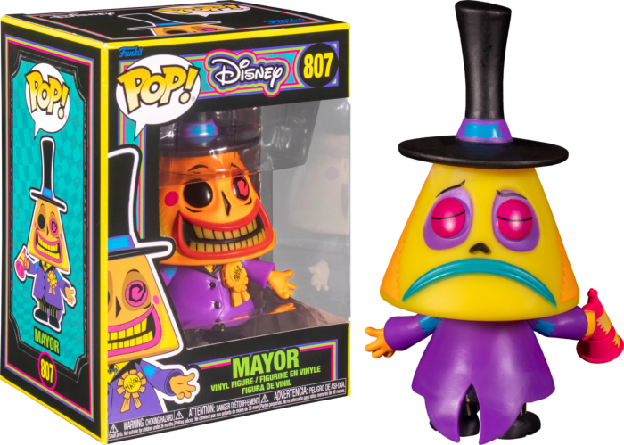 Funko Pop! The Nightmare Before Christmas - Blacklight Town - Bundle (Set of 5) - Real Pop Mania