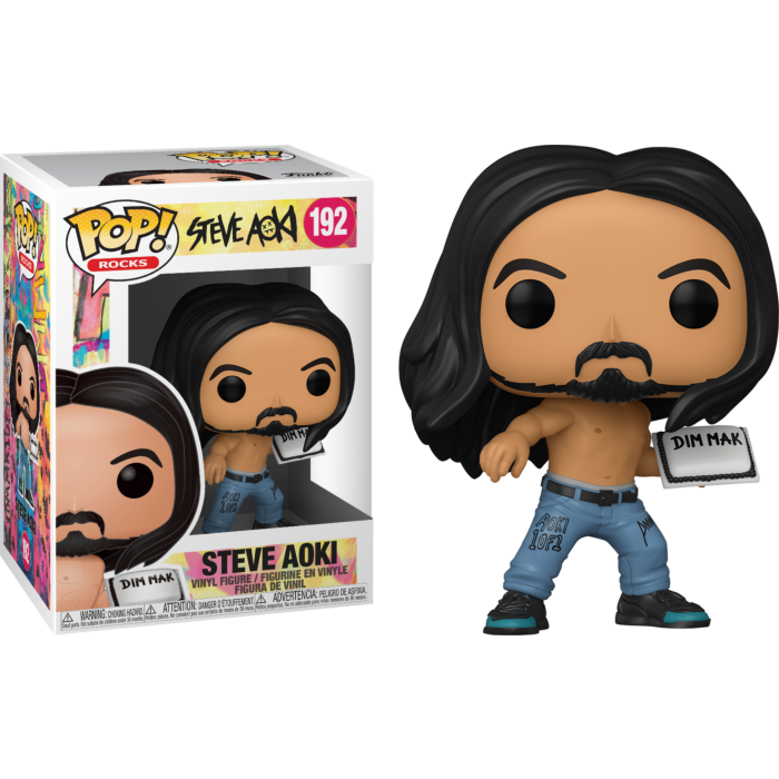 Funko Pop! Steve Aoki - Steve Aoki with Cake #192 - The Amazing Collectables