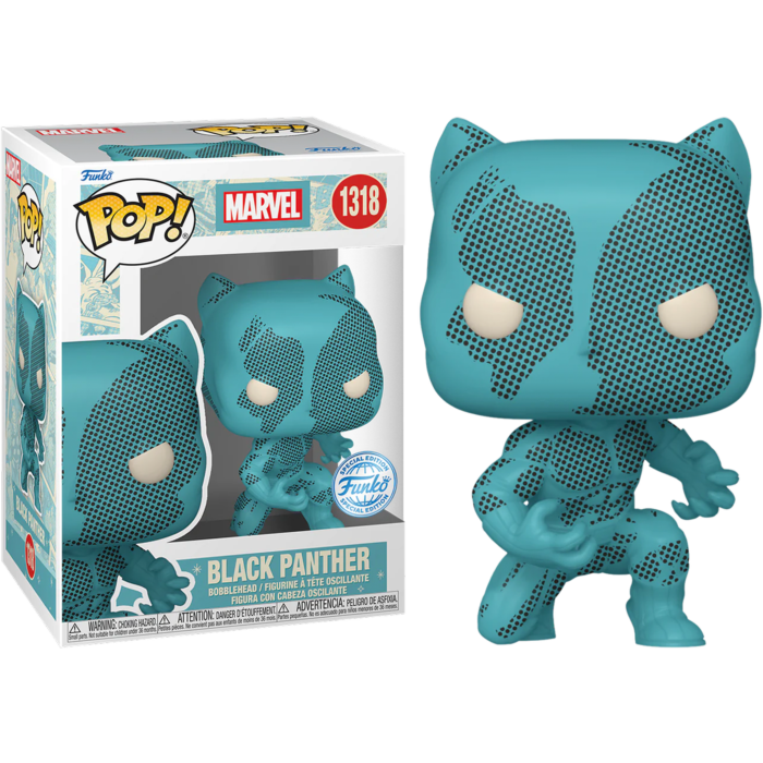 Funko Pop! Marvel - Retro Reimagined Black Panther Disney 100th #1318