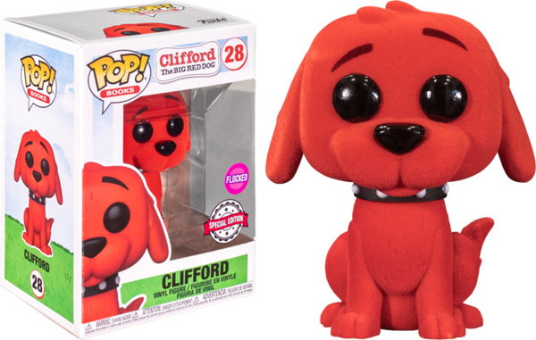 Funko Pop! Clifford the Big Red Dog - Clifford Flocked #28