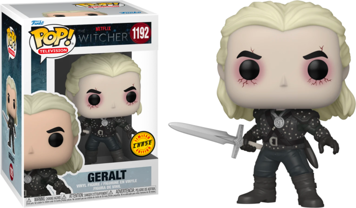 Funko Pop! The Witcher (2019) - Geralt #1192 - Chase Chance - Real Pop Mania