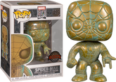 Funko Pop! Spider-Man - Spider-Man Patina 80th Anniversary #495 - The Amazing Collectables