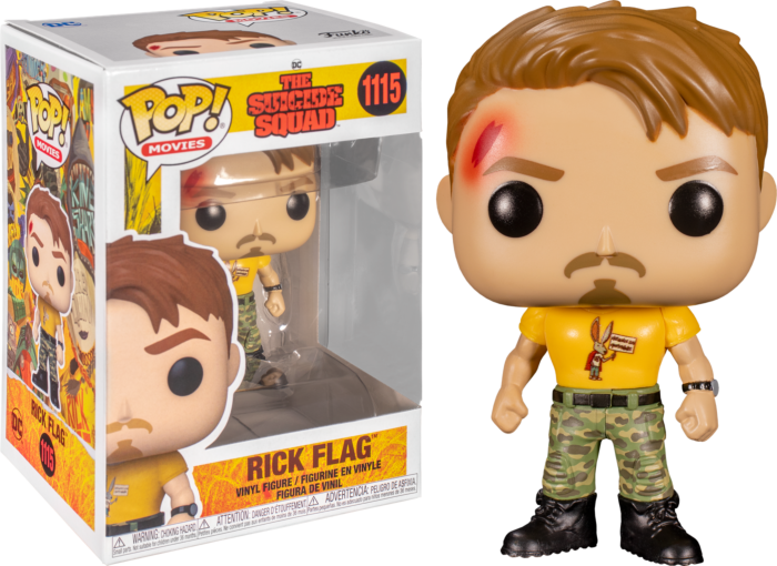 Funko Pop! The Suicide Squad (2021) - Rick Flag #1115 - Real Pop Mania