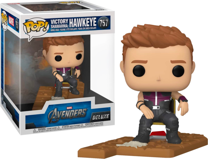 Funko Pop! The Avengers - Hawkeye Victory Shawarma Diorama Deluxe #757