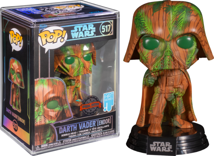 Funko Pop! Star Wars - Darth Vader Endor Artist Series with Pop! Protector #517 - Real Pop Mania