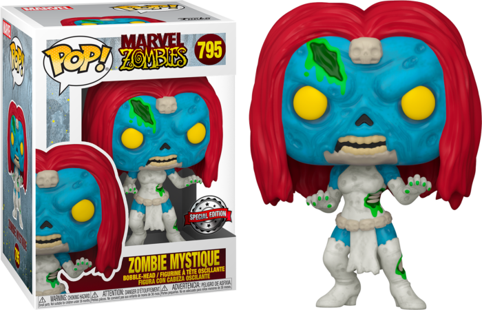 Funko Pop! Marvel Zombies - Mystique Zombie #795 - Real Pop Mania