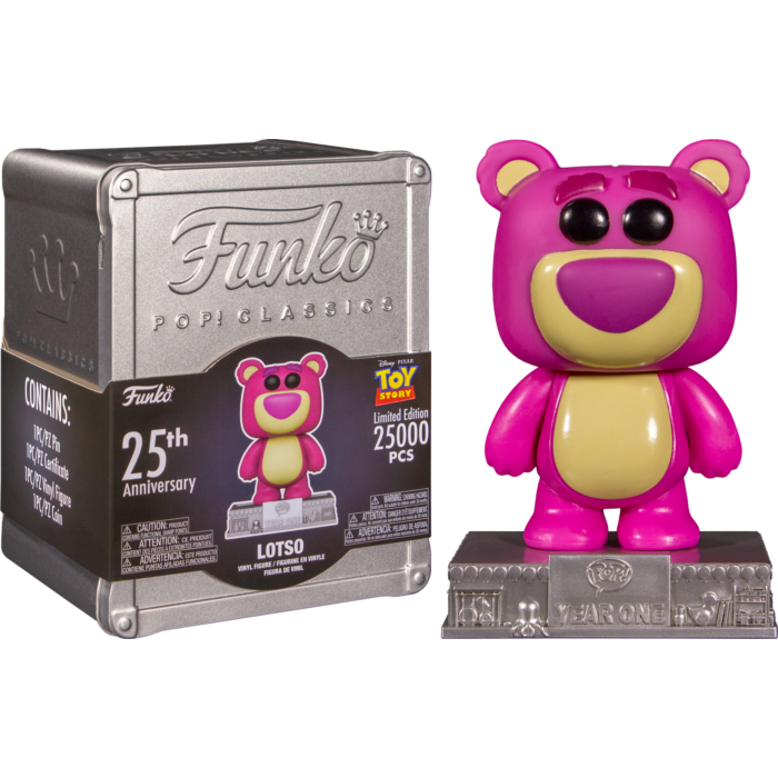 Funko Pop! Toy Story 3 - Lotso 25th Anniversary (2023 Wondrous Convention Exclusive) - [Restricted Shipping / Check Description]