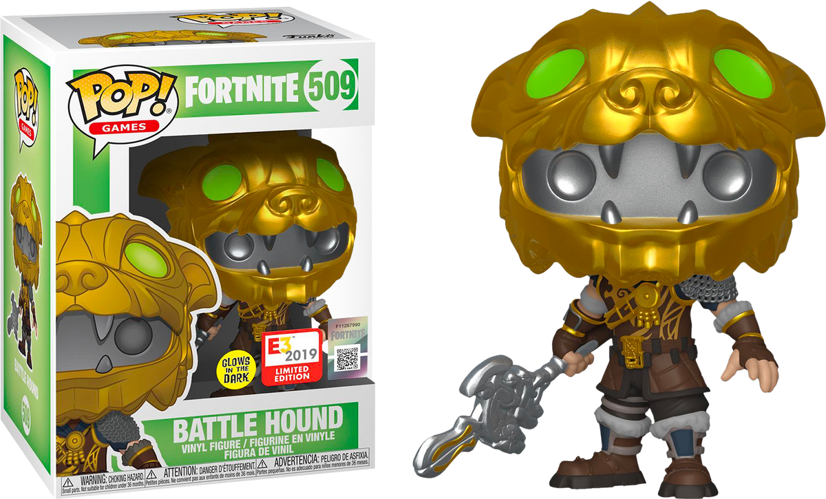 Funko Pop! Fortnite - Battle Hound #509 (2019 E3 Convention Exclusive) - The Amazing Collectables