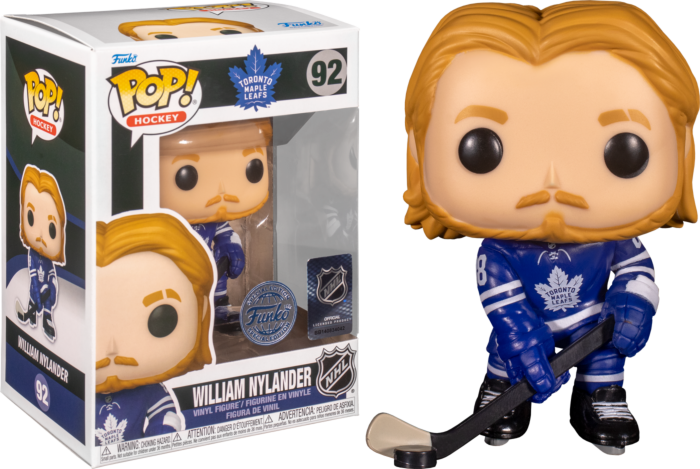 Funko Pop! NHL Hockey - William Nylander Toronto Maple Leafs #92 - Real Pop Mania