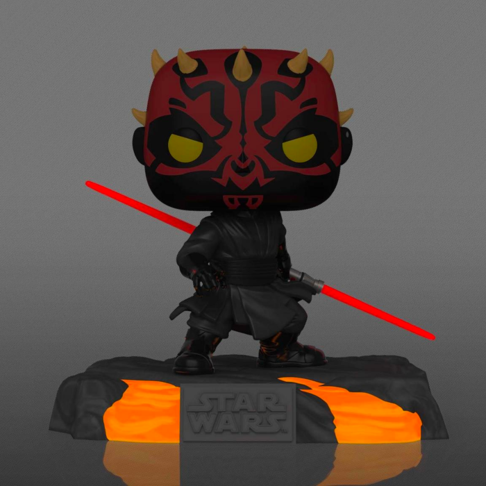 Funko Pop! Star Wars: Red Saber Series Volume 1 - Darth Maul Glow in the Dark Deluxe #520