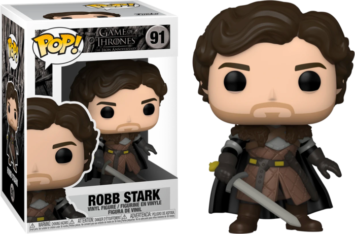 Funko Pop! Game of Thrones - Robb Stark with Sword 10th Anniversary #91 - Real Pop Mania