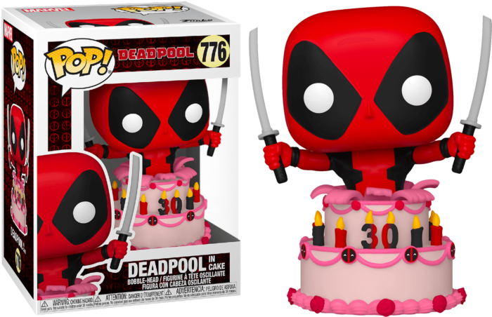 Funko Pop! Deadpool - Deadpool in Cake 30th Anniversary #776 - Real Pop Mania