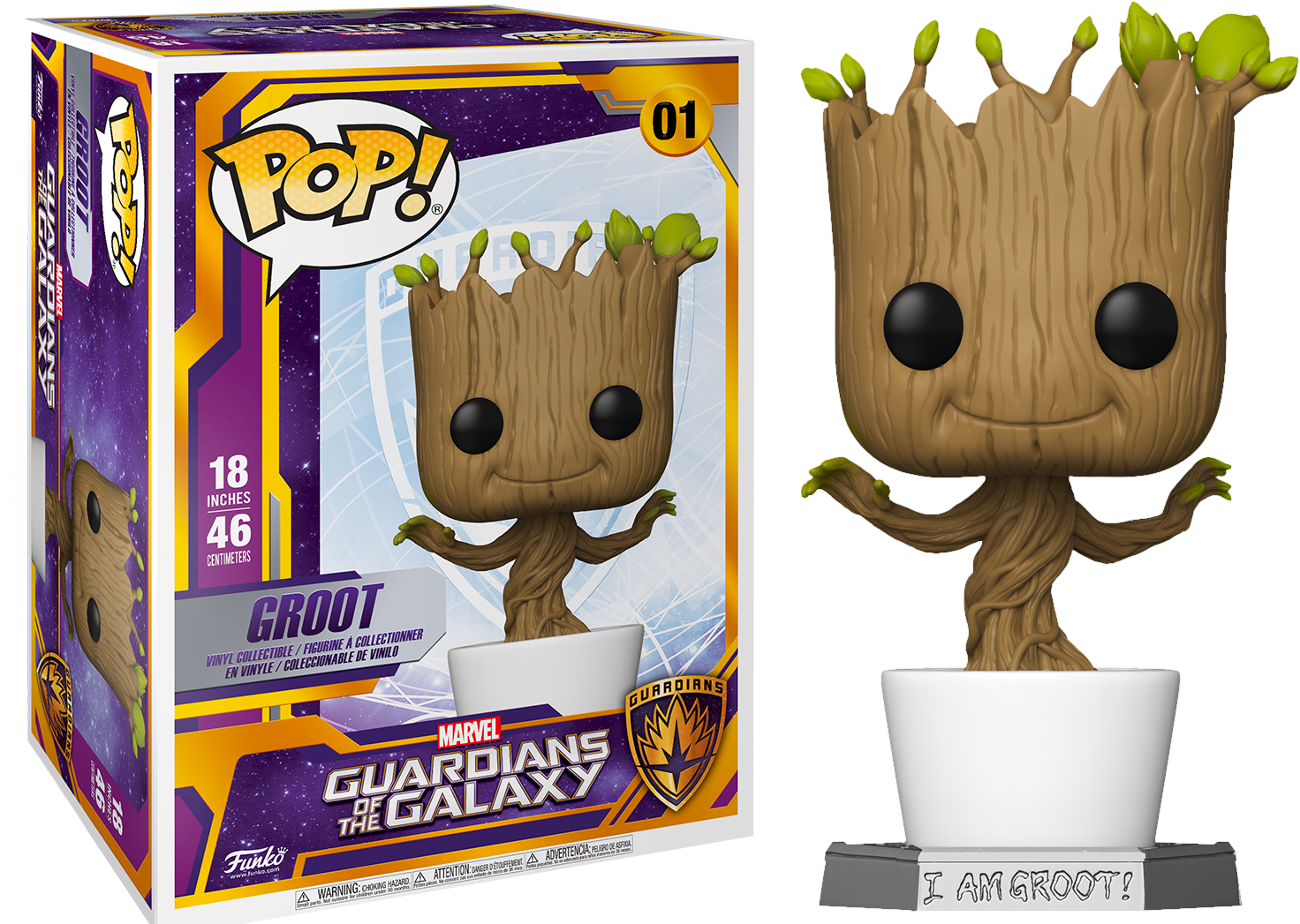 Funko Pop! Guardians of the Galaxy - Dancing Groot 18" #01