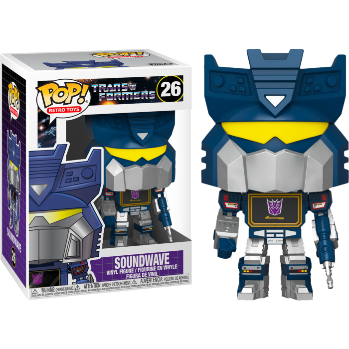 Funko Pop! Transformers (1984) - Soundwave #26 - The Amazing Collectables