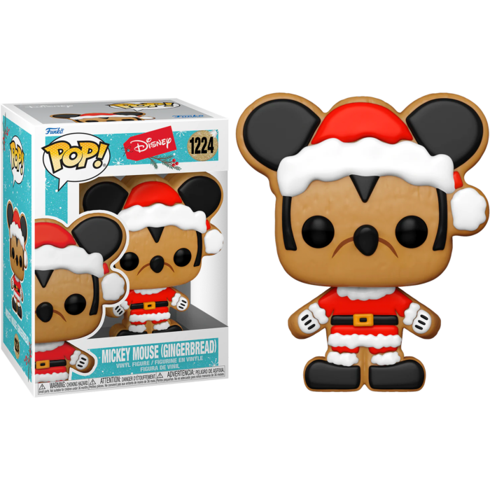 Funko Pop! Disney: Holiday - Santa Mickey Mouse Gingerbread Man #1224
