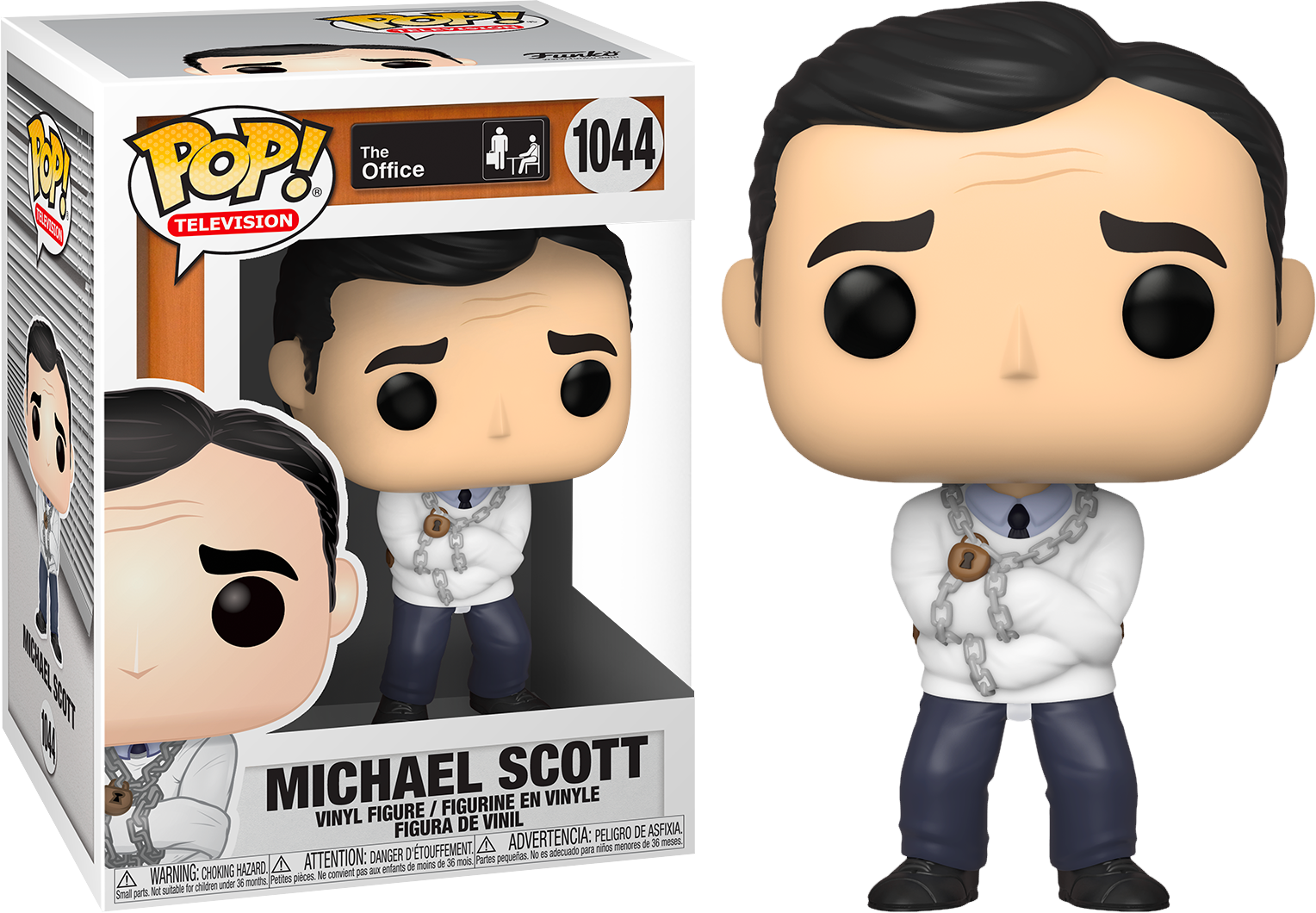 Funko Pop! The Office - Michael Scott with Straitjacket #1044