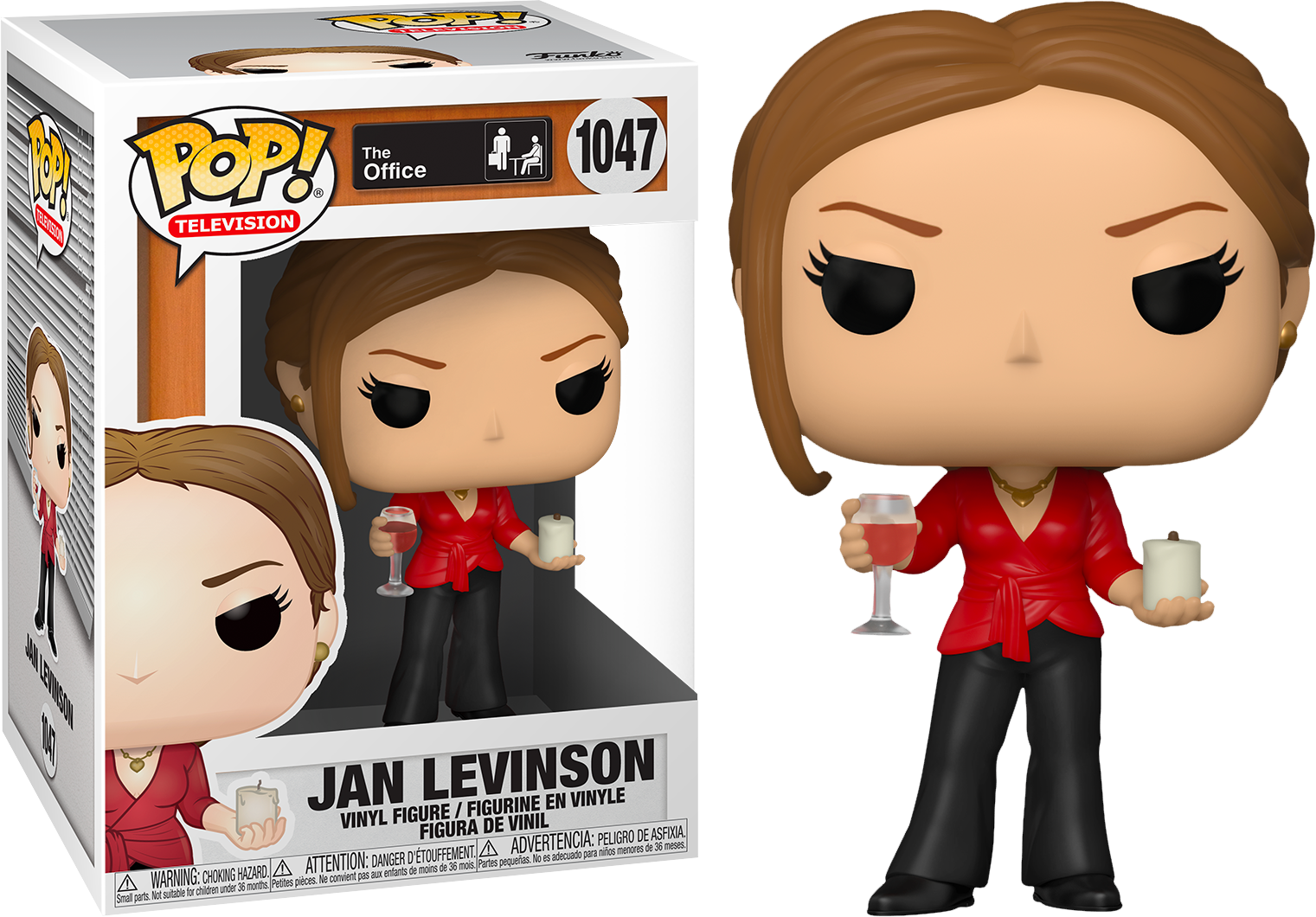 Funko Pop! The Office - Jan Levinson with Wine & Candle #1047