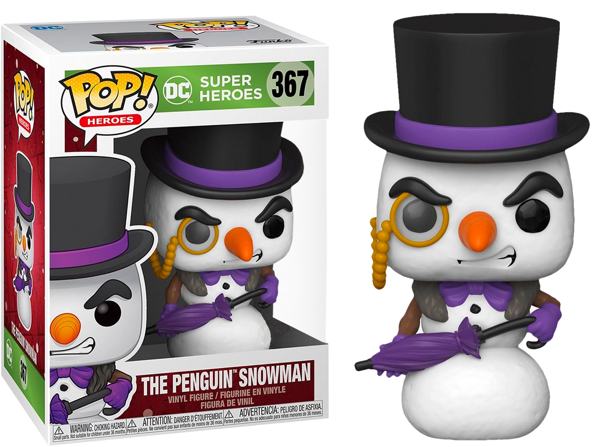 Funko Pop! Batman - Penguin as Snowman Holiday #367 - The Amazing Collectables